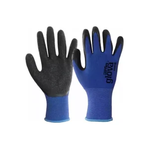 LUVA NYLON REVESTIMENTO LATEX PRETO Nº10 0701007
