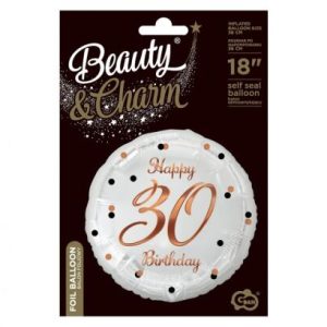 Balão happy birthday 30