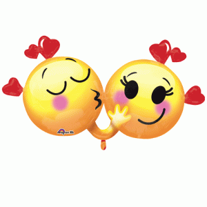 Balão Emoticons In Love