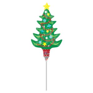Balão minishape Árvore Natal