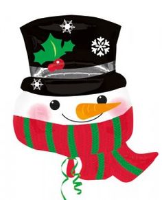 Balão Supershape Boneco de Neve