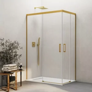 DIDORIANO ESTASI CABINE DUCHE 75-80/75-80 2F+2P VTR OURO