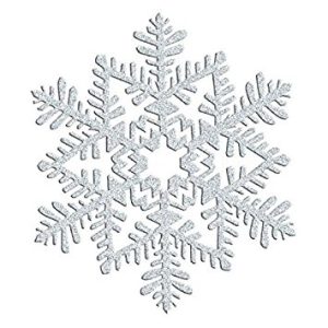 Floco de Neve de Pendurar 16cm