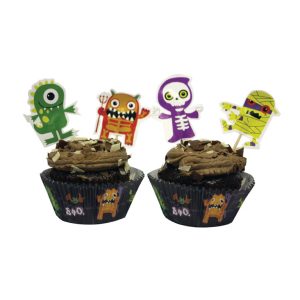 Formas de Cupcakes e Palitos Halloween