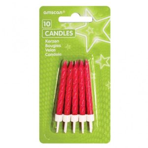 Velas Glitter Rosa Fucshia