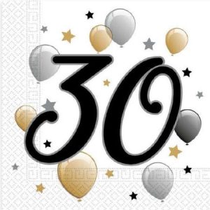 Guardanapos 30 anos