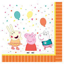 Guardanapo Peppa Pig