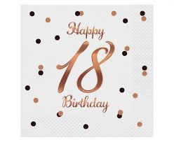 Guardanapos happy birthday 18