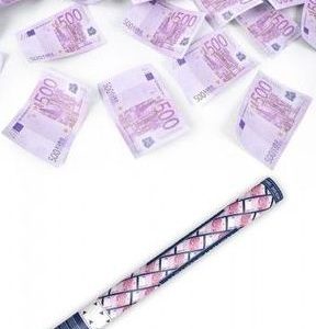 Lança Confetis Notas 500€ – 60cm