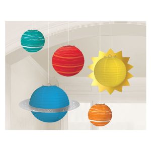 Lanternas Planetas Astronauta