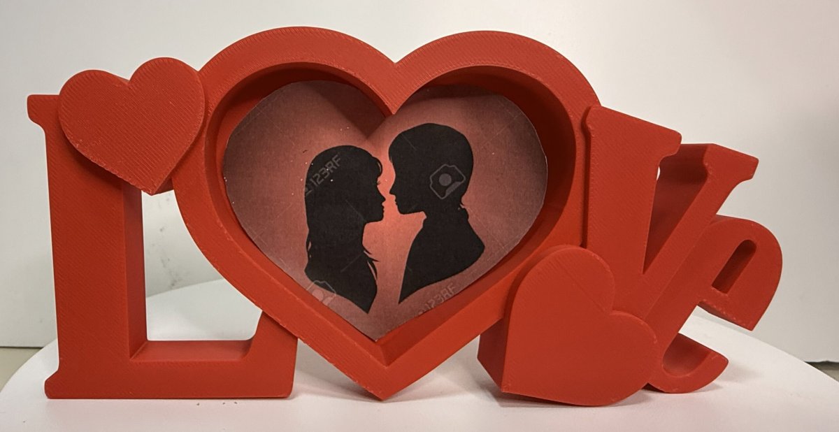 LOVE 3D Personalizado