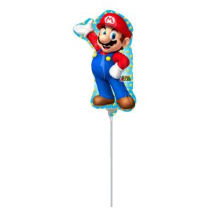 Balão minishape Super Mário