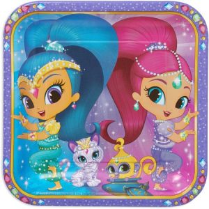 Prato quadrado Shimmer & Shine