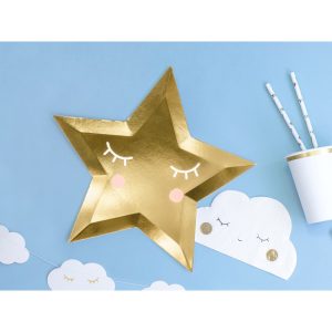 Pratos Estrela Dourada “Little Star”