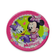 Pratos Minnie Rosa