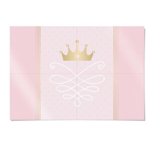 Painel 4 Lâminas Reinado da Princesa