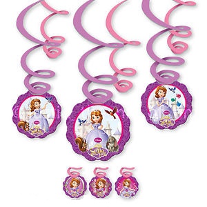 Swirl Decorations Princesa Sofia
