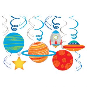 Swirl Decorations Astronauta
