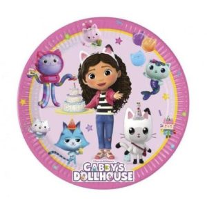 Pratos Gabby´s dollhouse