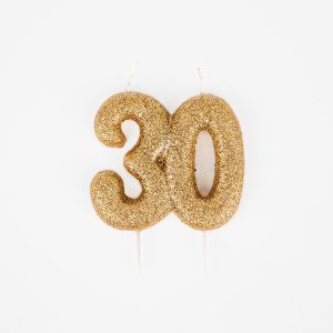 Velas de aniversario