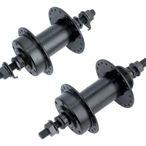 Par Cubo Rosca Aço Disco 6 Parafuso Eixo Porca Mtb Aro 29