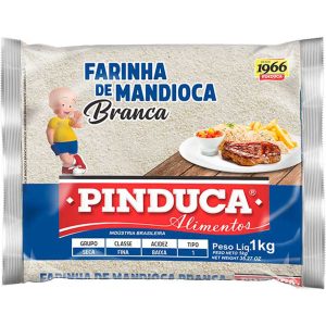 Farinha de Mandioca Branca 1kg