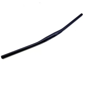Guidão De Bicicleta Aço Reto Flat 31.8x700mm Preto 9 graus