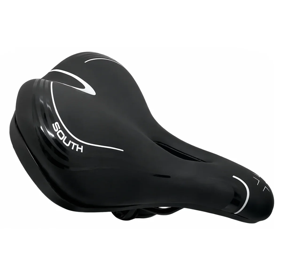 Selim Bike Confortável Vazado South Preto MTB - Image 3