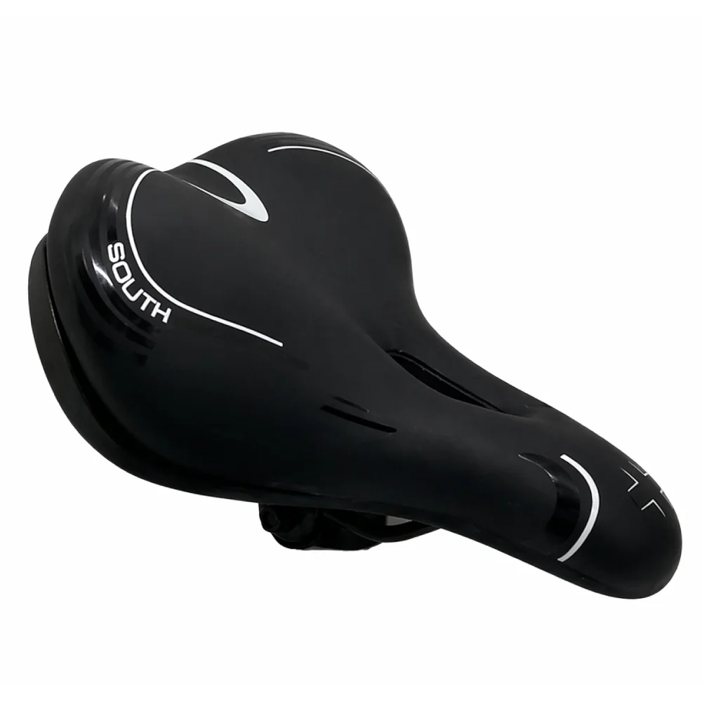 Selim Bike Confortável Vazado South Preto MTB