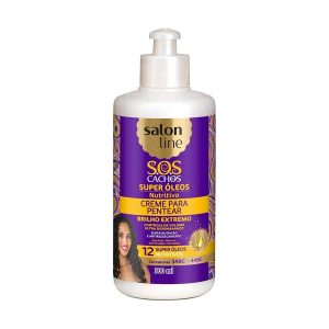 Creme de Pentear SOS Cachos Mix Óleos Nutritivos Salon Line 300ml