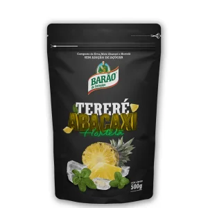 Erva Mate Tereré Barão de Cotegipe Abacaxi e Hortelã 500g